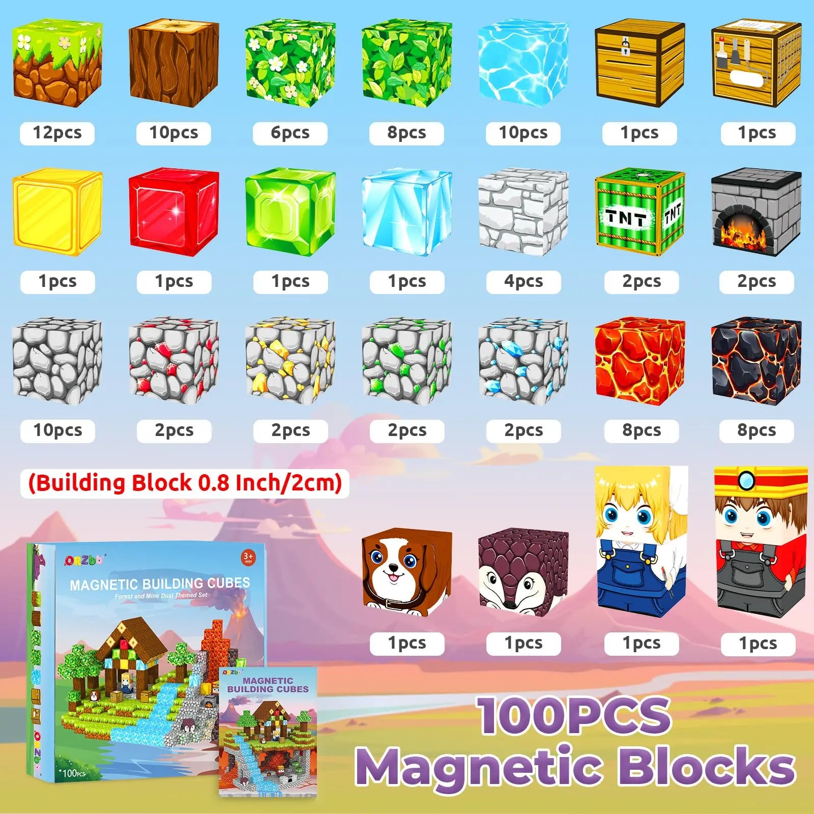 Magnet Cubes World