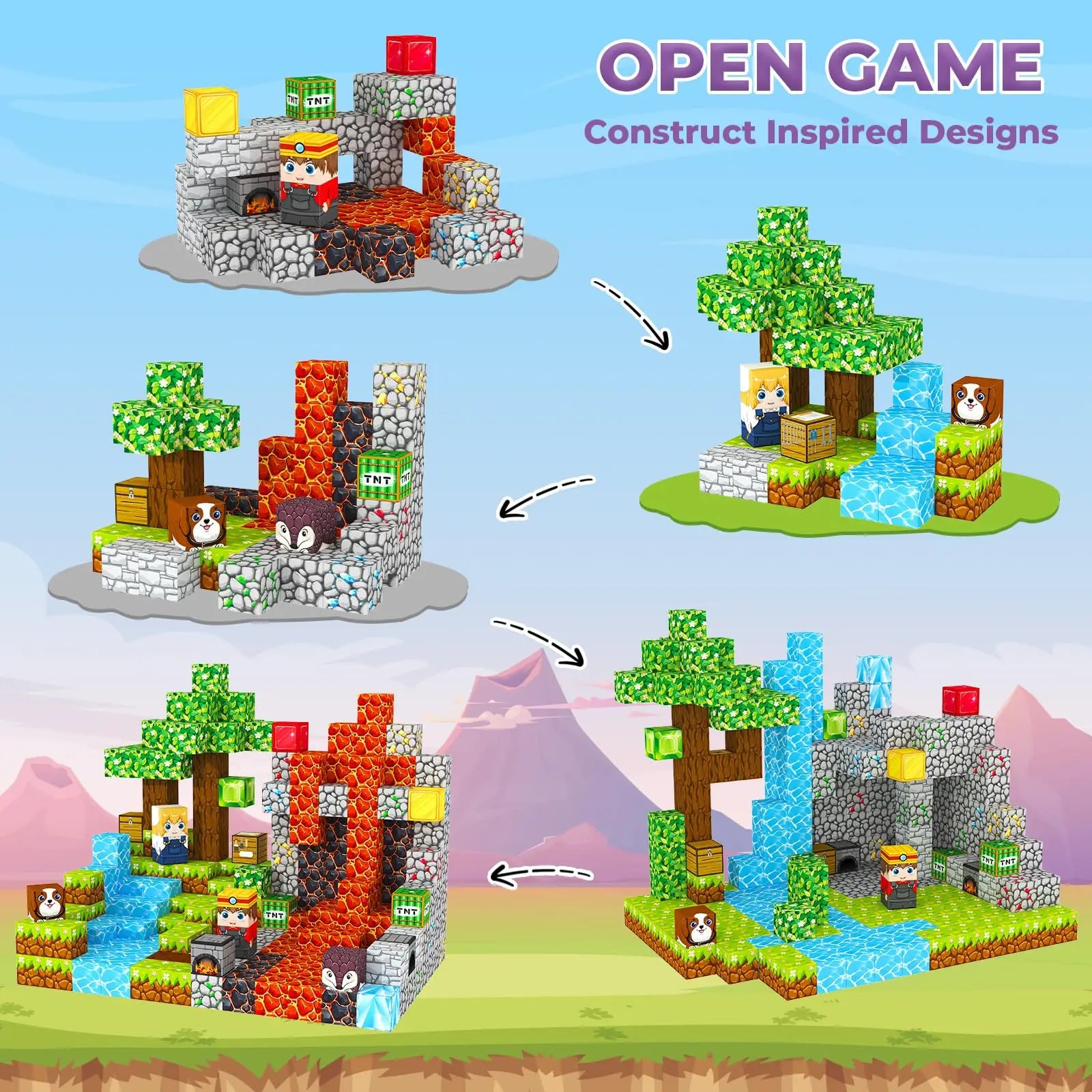 Magnet Cubes World