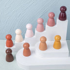 Arched Wooden Rainbow Blocks - Bambolay