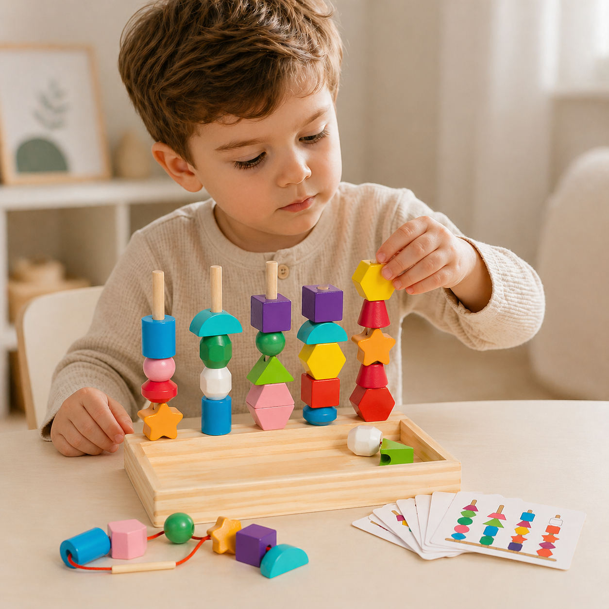 Color Shape Matching Puzzle
