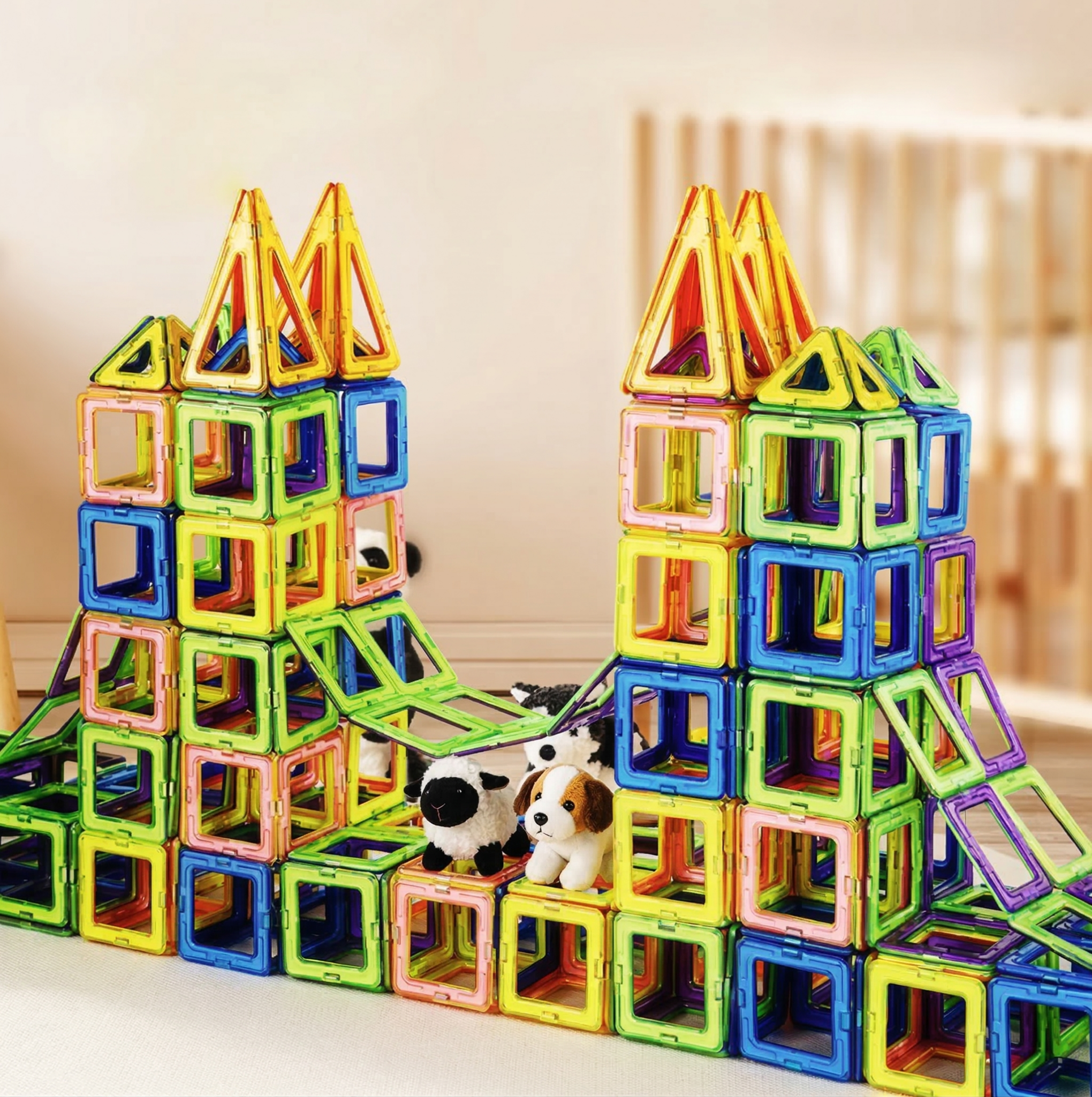 Magnetic Blocks Constructor Set - Bambolay