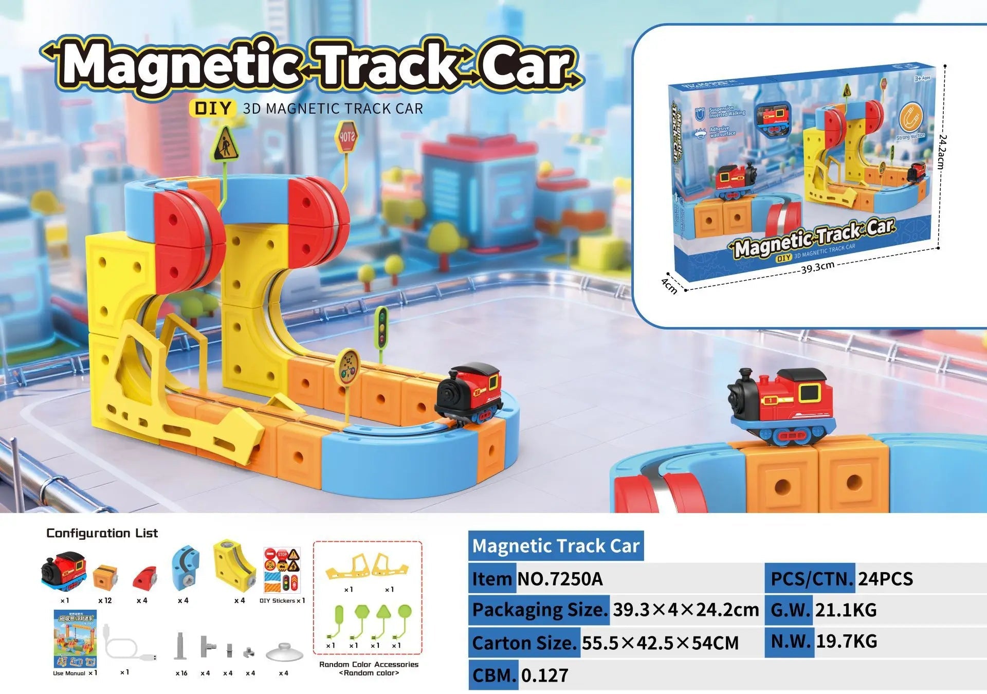 Magnetic Levitation Track - Bambolay