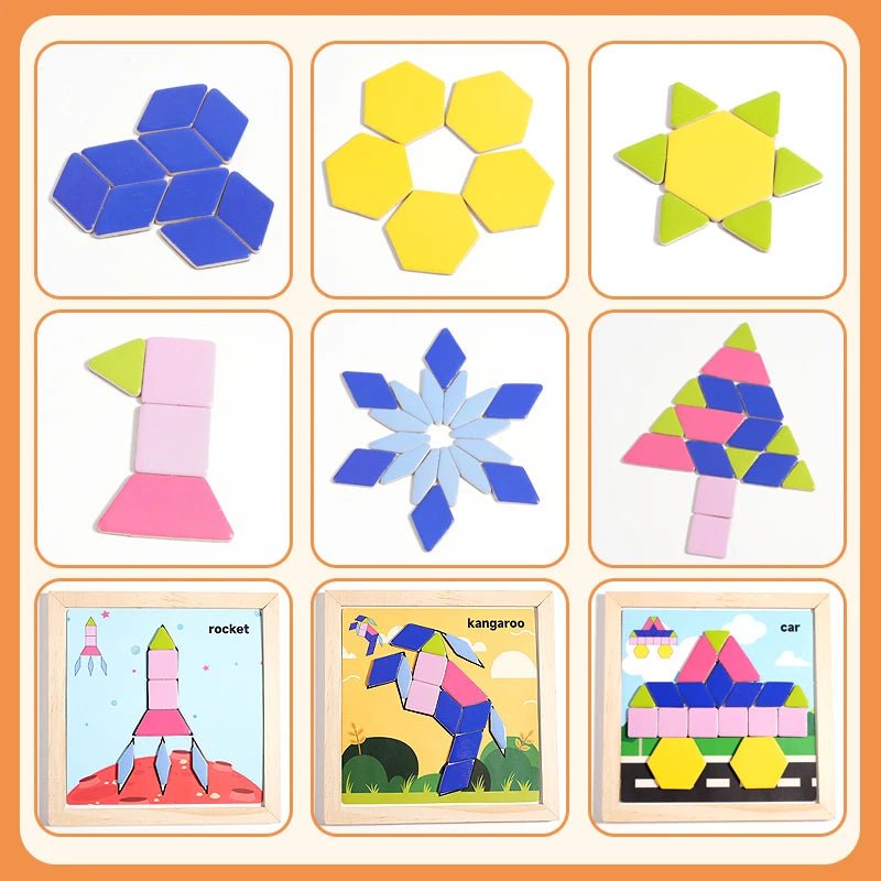 Magnetic Tangram