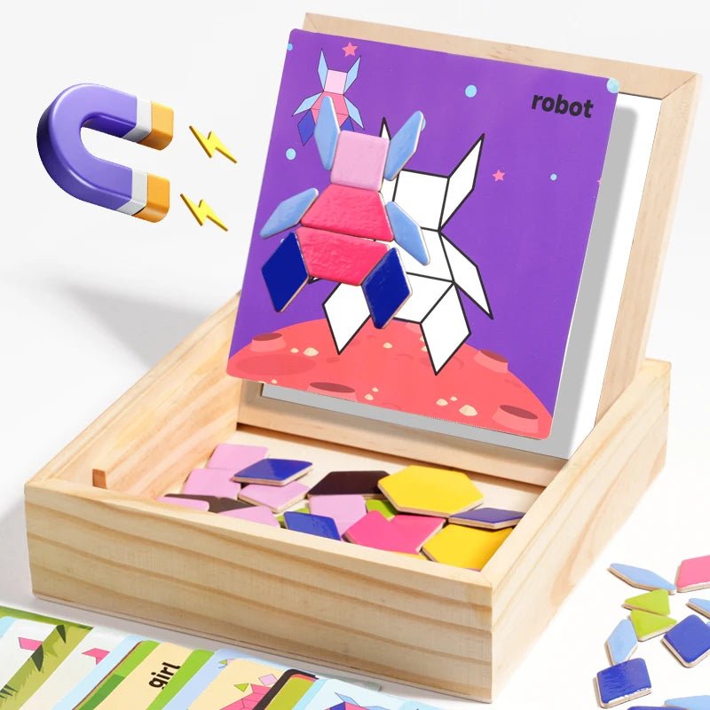 Magnetic Tangram