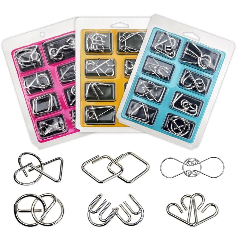 Metal Wire Puzzle Set - Bambolay