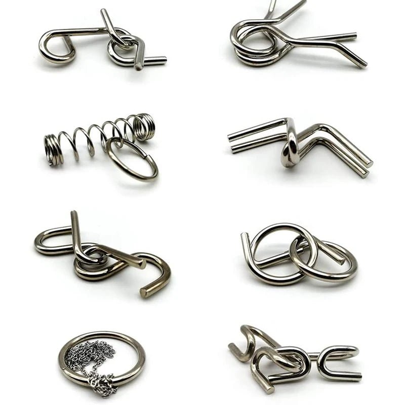 Metal Wire Puzzle Set - Bambolay