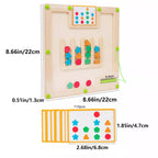 Wooden Shape Pairing Maze - Bambolay