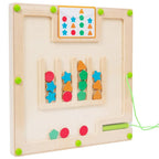 Wooden Shape Pairing Maze - Bambolay